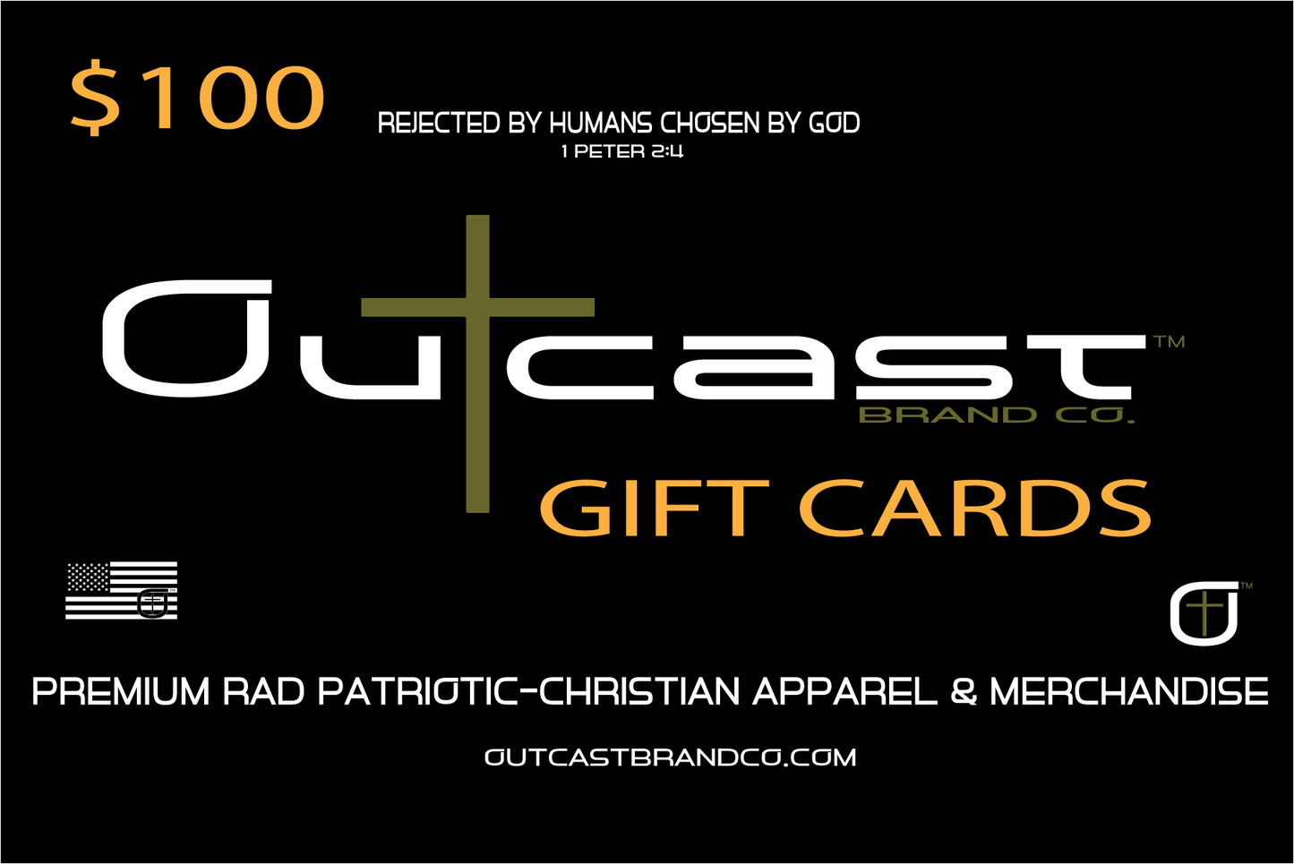 OUTCAST GIFT CARDS